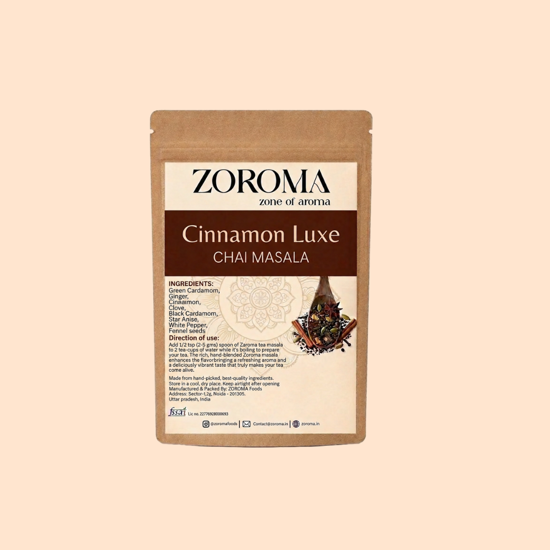 Cinnamon Luxe Chai Masala package